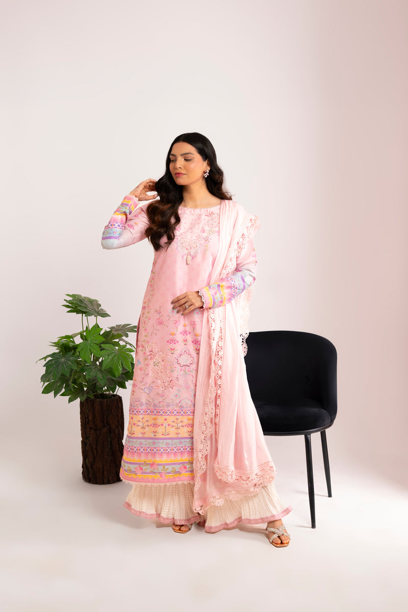 Bahar | Silk Pants & Dupatta