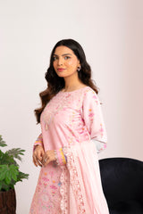 Bahar | Silk Pants & Dupatta