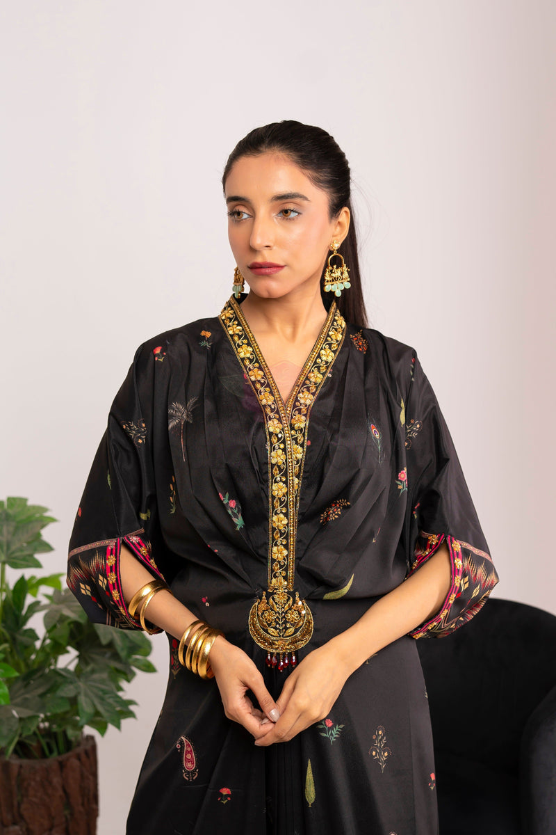 Moor | Silk Kaftan | Heavy Embellished